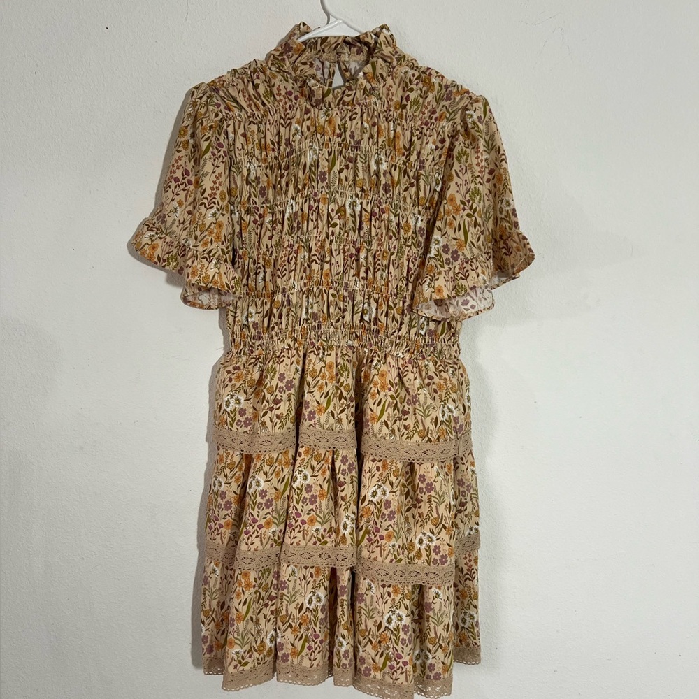 Simply Southern - Vintage Floral Smocked Dress